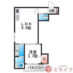 アーバンヴィラ平野 2階