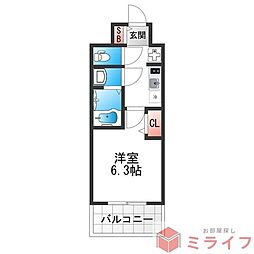 プレサンス天王寺ヴィヴァン 3階