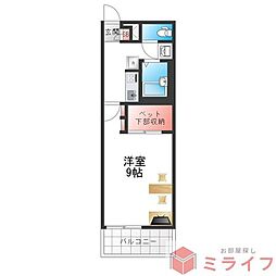 レオパレス真VII 1階