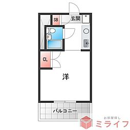 メーベルハイツＢ棟 3階