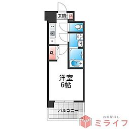 エスリード ザ・レーヴ大阪 2階