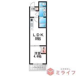 アッシュメゾン加美正覚寺V 2階