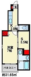 グラースメゾン 1SKの間取図画像