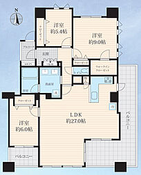 間取図画像 3LDK
