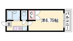 ナイスワン青山4 1Kの間取図画像