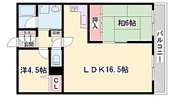 アルコラカーサ姫路土山 3LDKの間取図画像