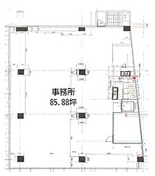 要町通信ビルの間取図画像