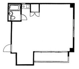 ラフィネ新宿の間取図画像