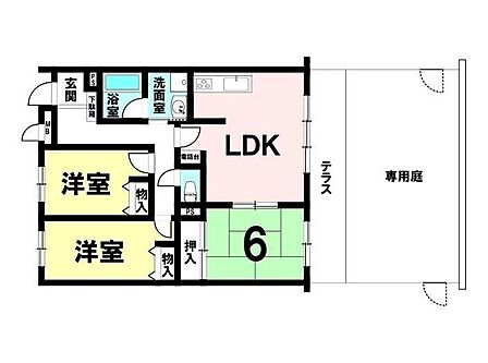 3LDK 間取り