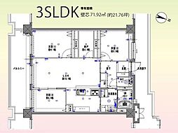間取図画像 3SLDK