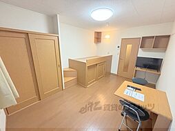 JR関西本線 大和小泉駅 バス17分 新町下車 徒歩5分の賃貸アパート 1階1Kのリビング/ダイニング