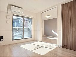 近鉄南大阪線 尺土駅 徒歩14分の賃貸アパート 2階2LDKのリビング/ダイニング