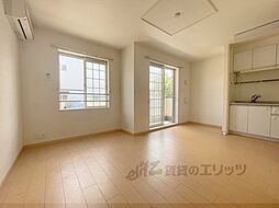 JR桜井線 長柄駅 徒歩14分の賃貸アパート 1階1LDKのリビング/ダイニング