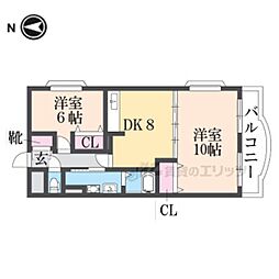間取図画像 2DK