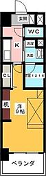 ラフィーネ名駅南 1Kの間取図画像