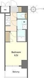 S-RESIDENE名駅北alesia(アレシア) 1Kの間取図画像