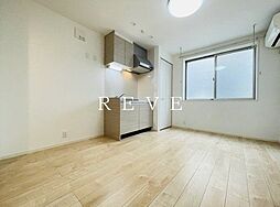 東京メトロ日比谷線 茅場町駅 徒歩5分の賃貸アパート 2階ワンルームのリビング/ダイニング