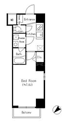 y&ELF 1Kの間取図画像