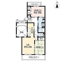 2階 / 2LDK / 67.83㎡