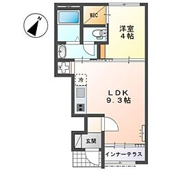 Grand Poire 1LDKの間取図画像