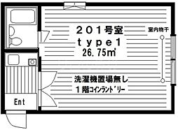 間取図画像 ワンルーム
