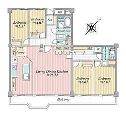 間取図画像 4LDK