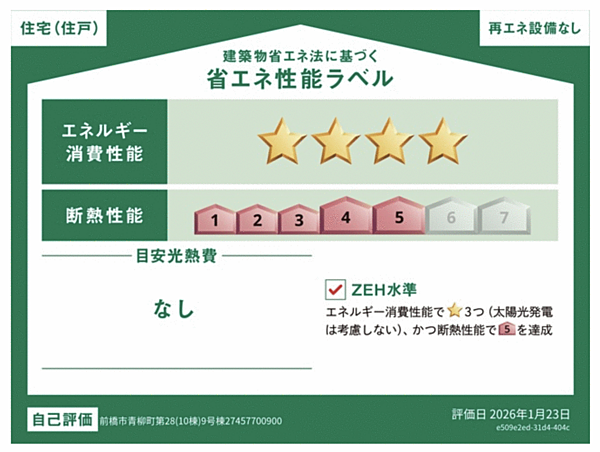 省エネ性能ラベル