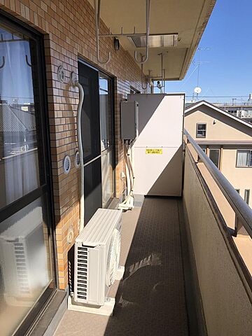 バルコニー ダイアパレス河辺 3階/313号室