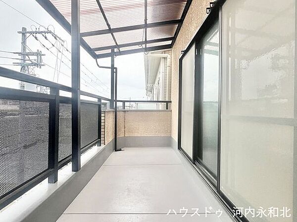 バルコニーを拡大表示