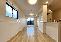 JR山陽本線 高島駅 徒歩15分の賃貸アパート 2階2LDKのリビング/ダイニング