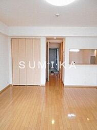 JR山陽本線 岡山駅 徒歩29分の賃貸マンション 4階ワンルームのリビング/ダイニング