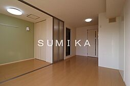 JR山陽本線 庭瀬駅 徒歩16分の賃貸アパート 2階1LDKのリビング/ダイニング