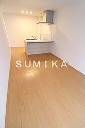 JR山陽本線 北長瀬駅 徒歩18分の賃貸アパート 1階1LDKのリビング/ダイニング