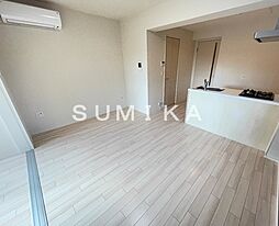 JR宇野線 大元駅 徒歩17分の賃貸マンション 1階1LDKのリビング/ダイニング