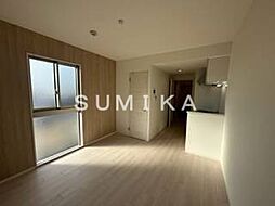 JR宇野線 大元駅 徒歩26分の賃貸マンション 3階1LDKのリビング/ダイニング