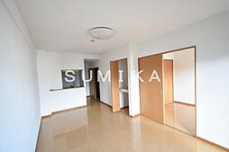 JR宇野線 大元駅 徒歩33分の賃貸マンション 2階1LDKのリビング/ダイニング