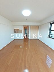 JR山陽本線 岡山駅 徒歩29分の賃貸マンション 3階ワンルームのリビング/ダイニング