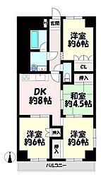 間取図画像 4DK