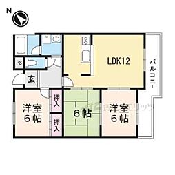 アネックス池川 3LDKの間取図画像