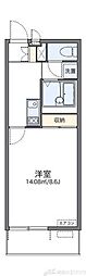 レオネクストCarpeDiem 1Kの間取図画像