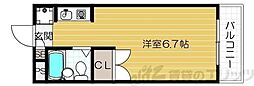 エスプライム新大阪2 1Kの間取図画像