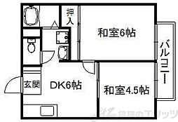 間取図画像 2DK