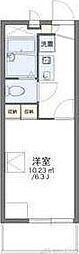 レオパレス江口橋 1Kの間取図画像