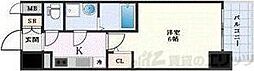 エスリード新大阪ザ・プレミアWEST 1Kの間取図画像
