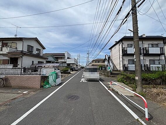 前面道路