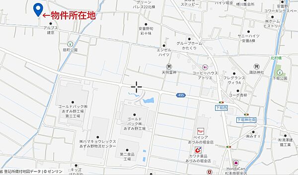 地図を拡大表示