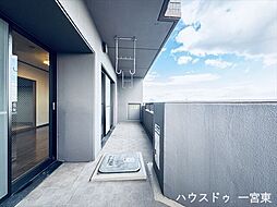 レインボー木曽川壱番館:バルコニー