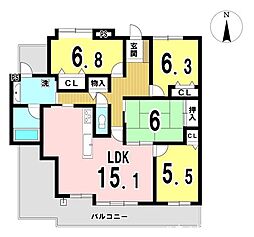 間取図画像 4LDK