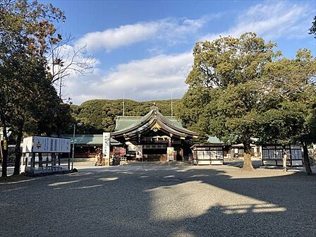 真清田神社 2400m