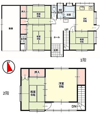 間取り KEM新潟市西蒲区和納1期　中古戸建